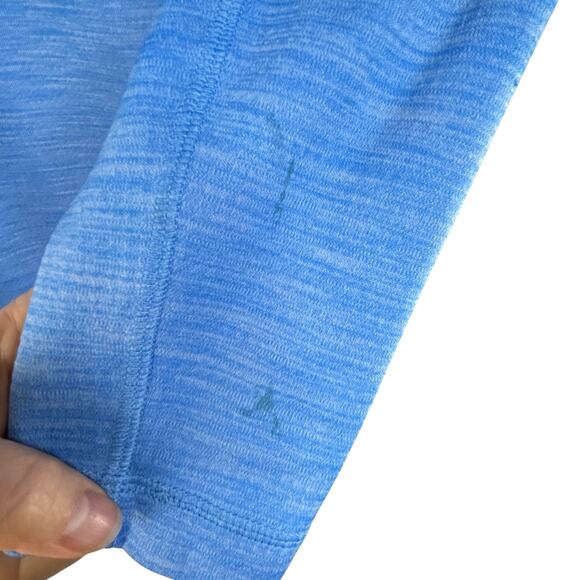 Vineyard Vines Men's 1/2 Zip Pullover Light Blue Sankaty Size L Golf Nautical - Picture 5 of 7